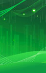 绿色科技风抽象背景图