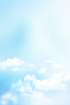 蓝天白云 清新天空景象