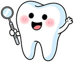 卡通牙齿 口腔牙科