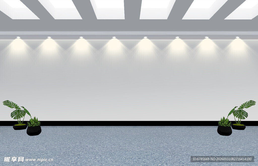 室内形象墙面效果图