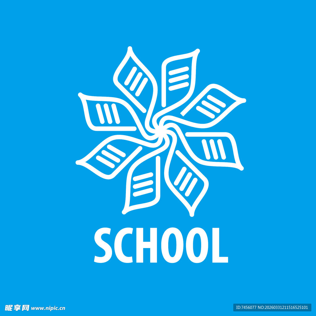 学校标志图案设计