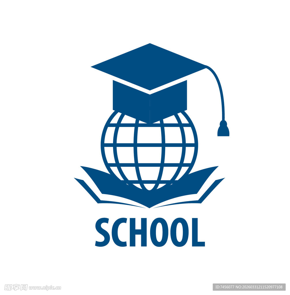 全球教育标志图案