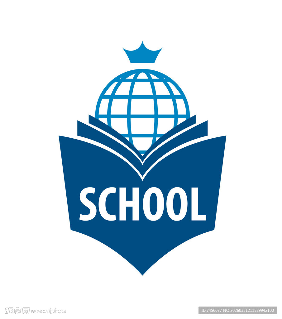 学校教育标志设计