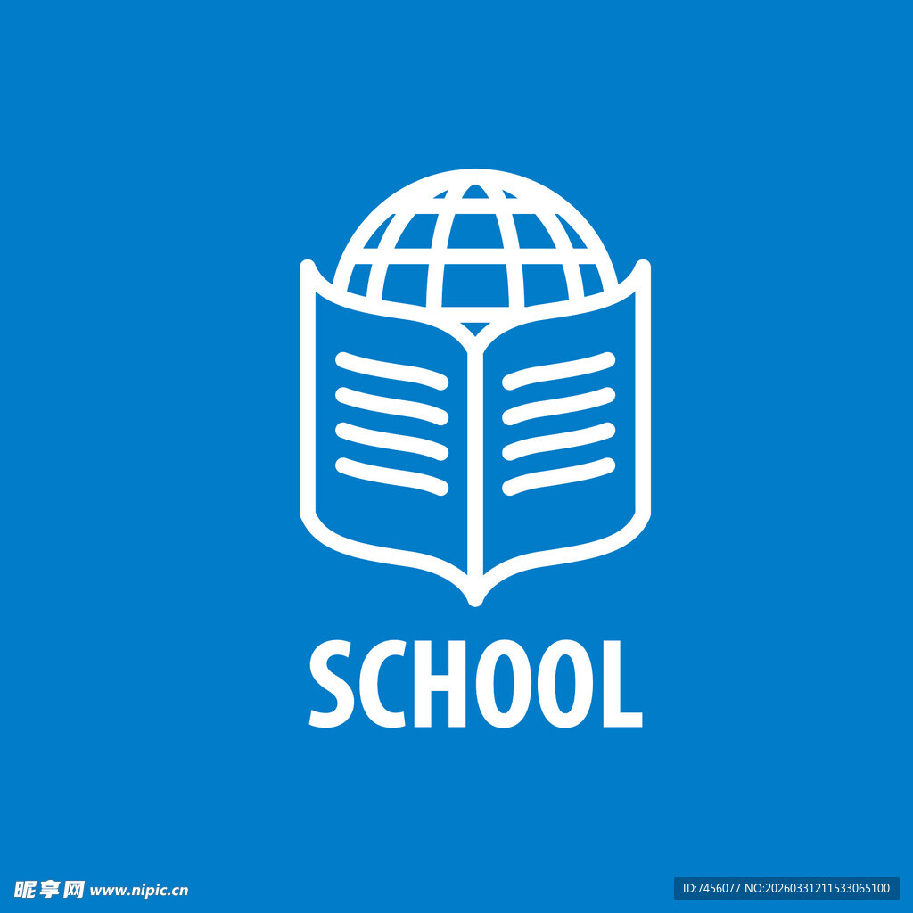 学校教育主题图标设计