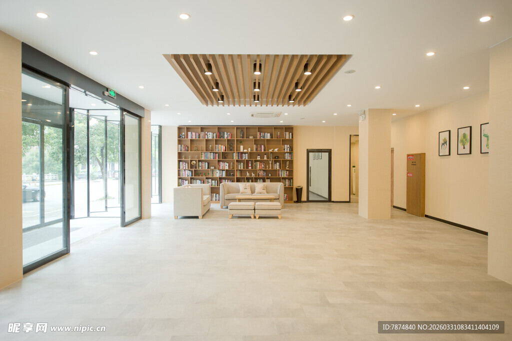 现代简约风格宽敞室内空间