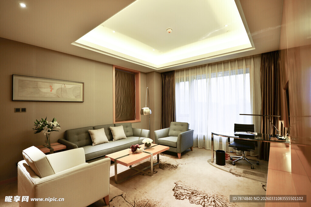 现代简约风格客厅展示