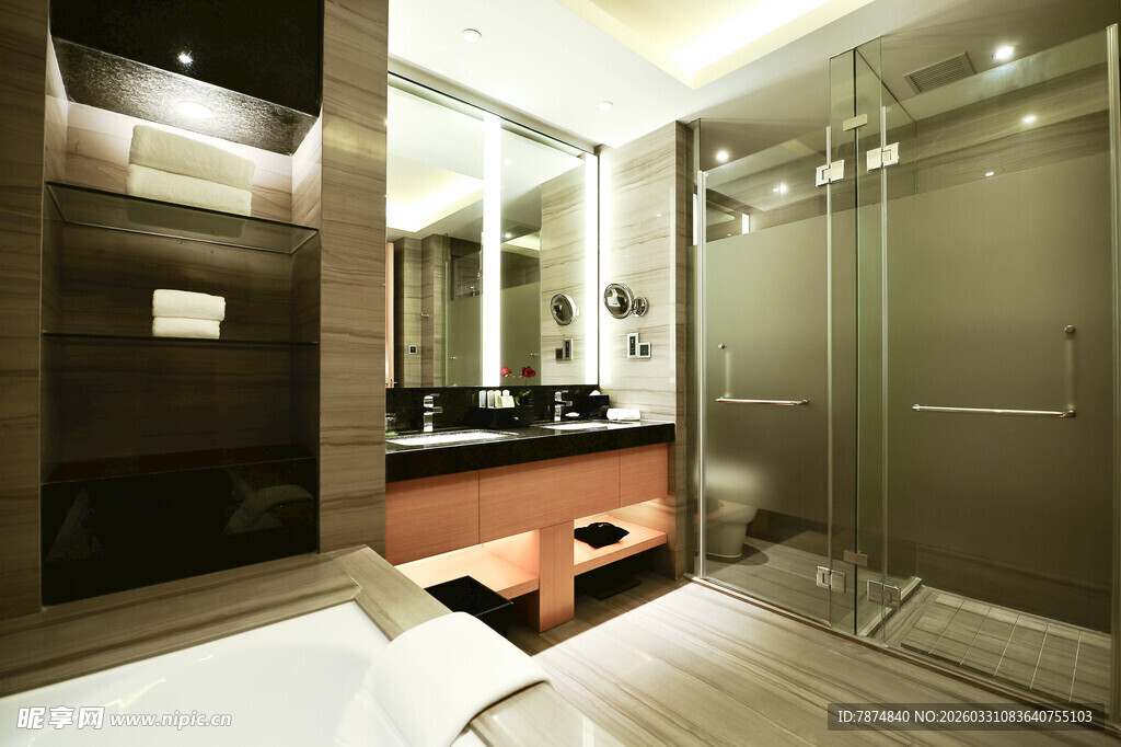 现代简约风格豪华浴室