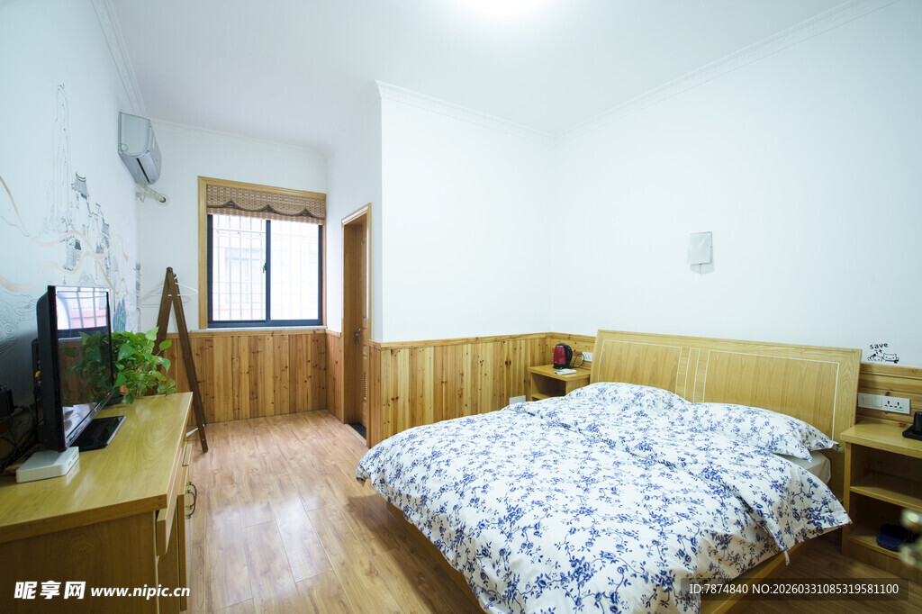 简约卧室布置展示