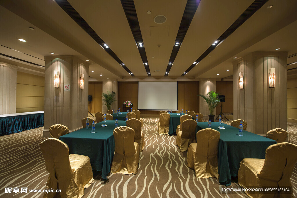 豪华会议室布置