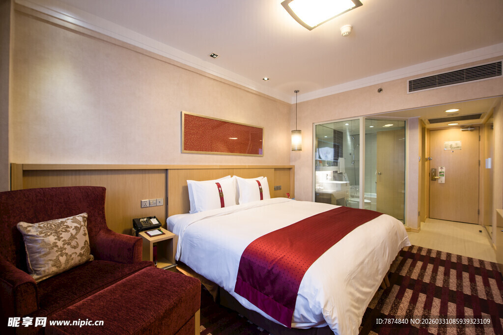 温馨舒适的酒店客房