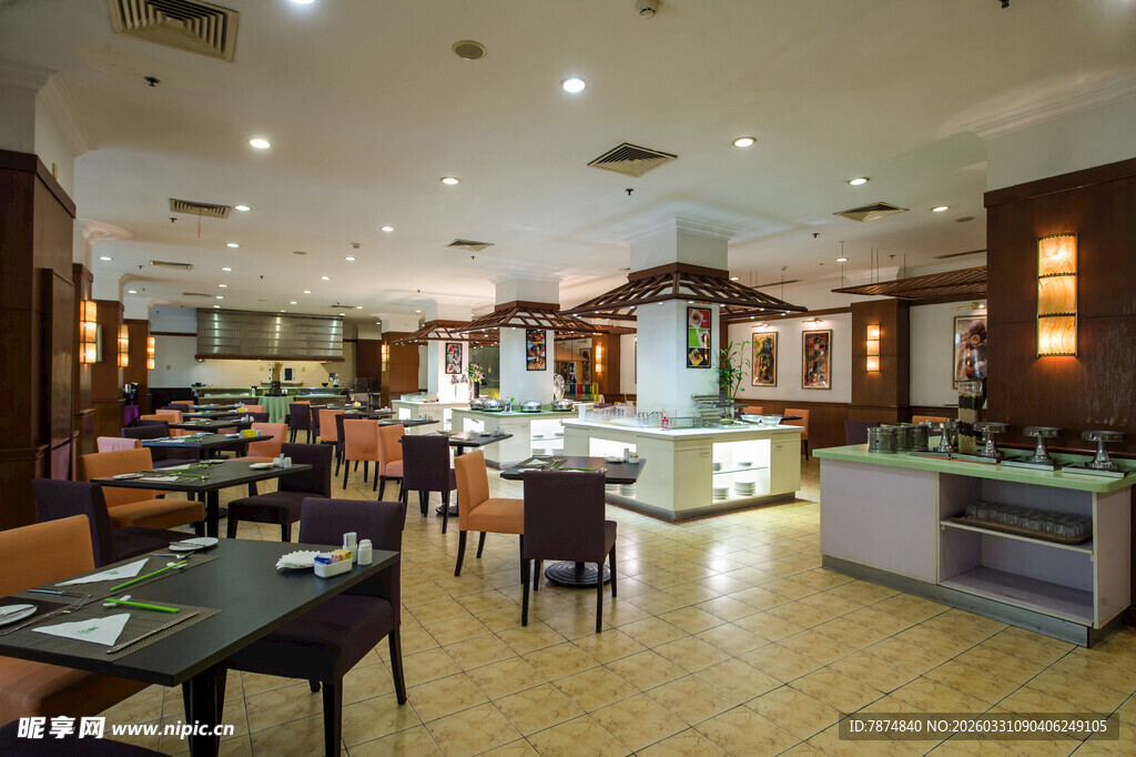 餐厅内部场景展示