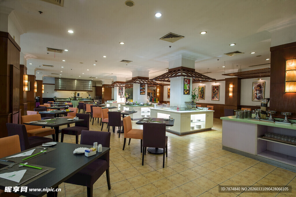 优雅餐厅内景