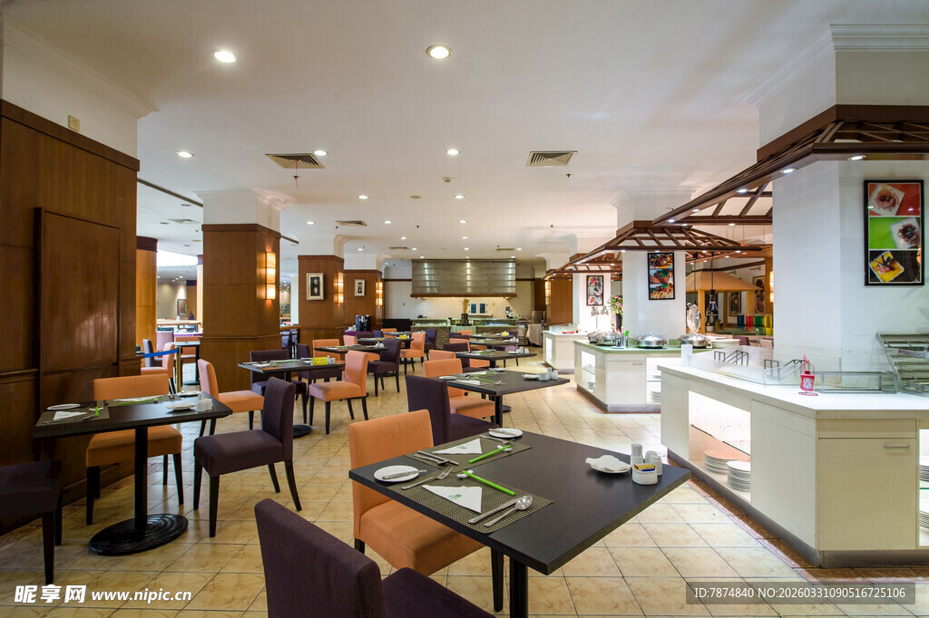 现代风格餐厅室内景观