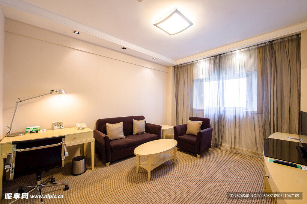 现代简约风格舒适客厅空间