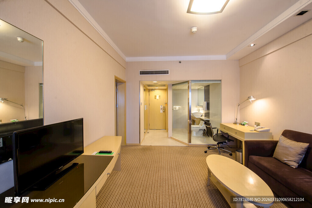 现代简约风格客厅室内图