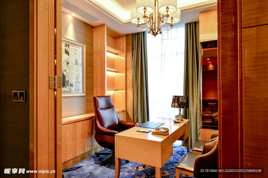 豪华书房内景展示