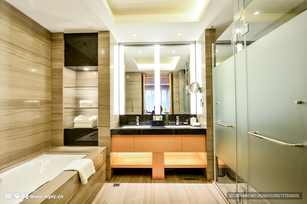 现代简约风格豪华浴室