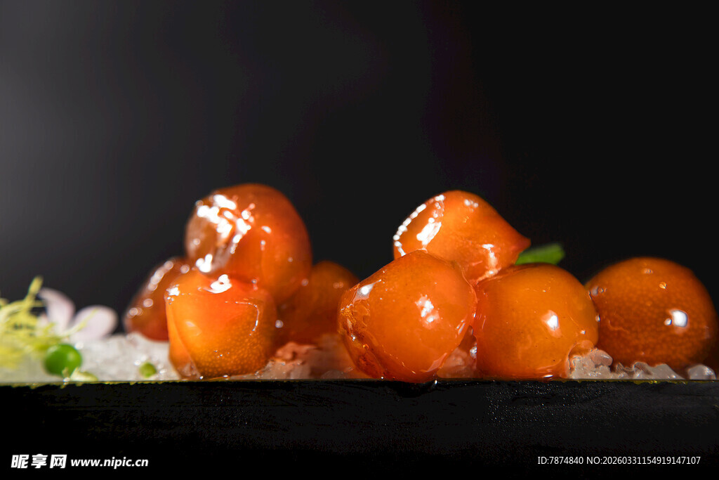 糖醋小番茄美食特写