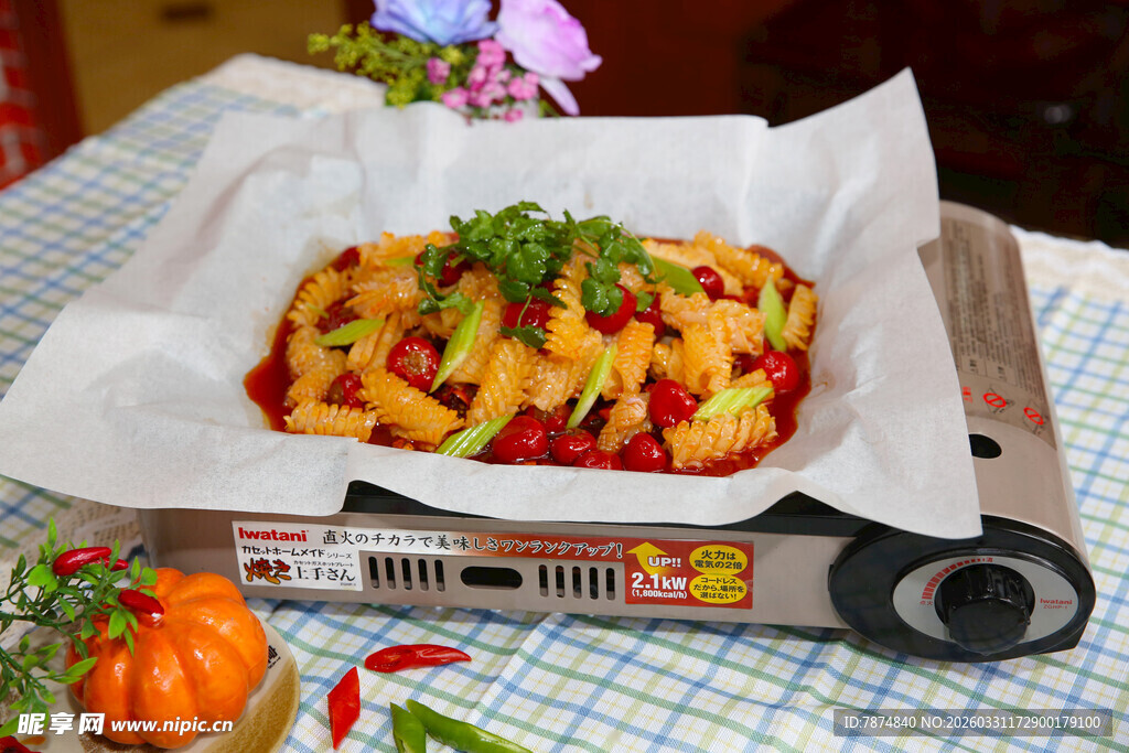 美味香炸海鲜拼盘