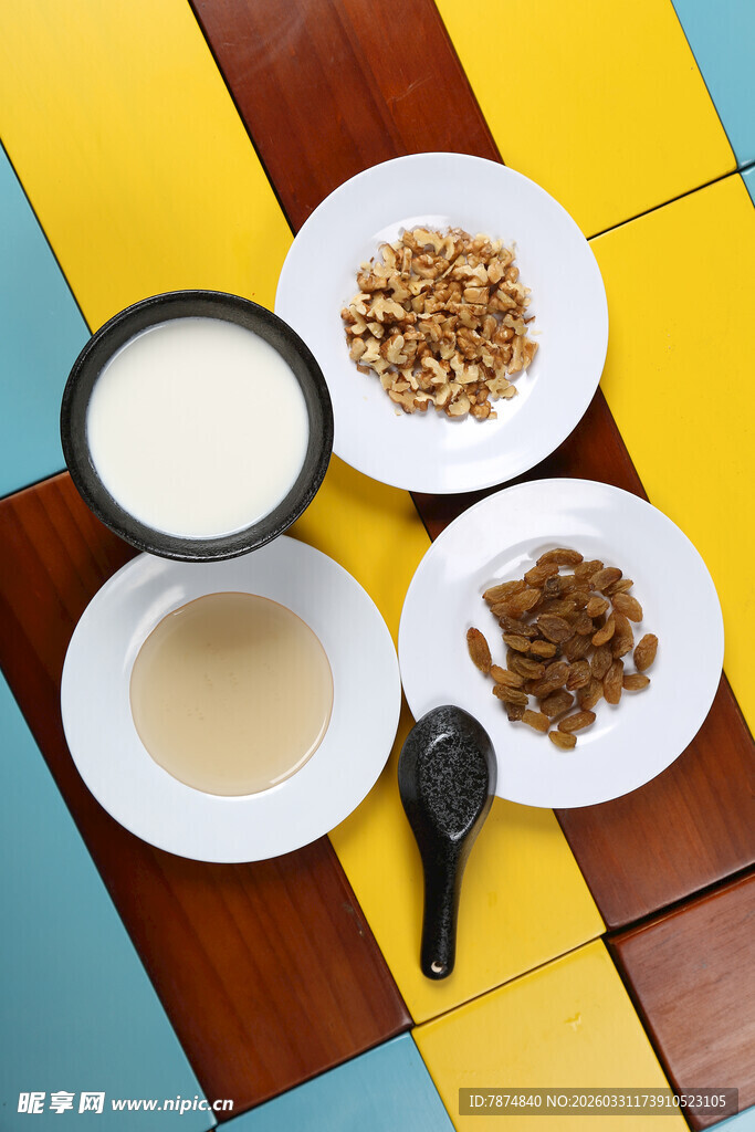 传统谷物饮品与配料组合