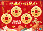 龙年新春钱币贺岁图案