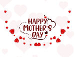 母亲节快乐装饰图