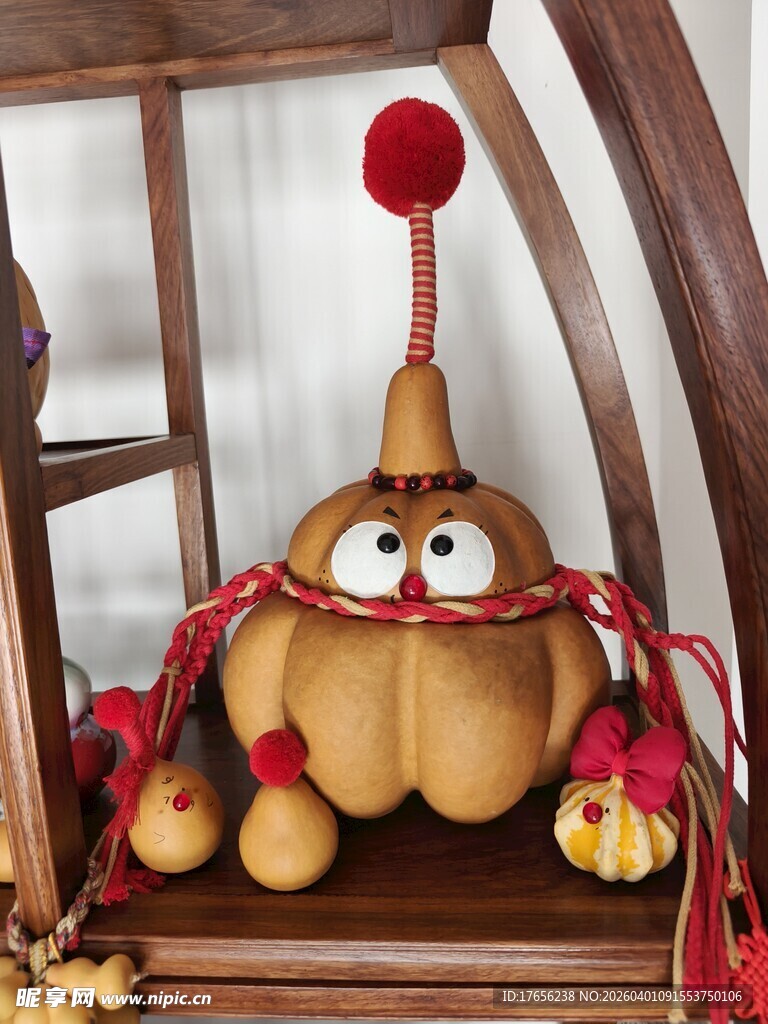 南瓜葫芦造型可爱玩偶摆件