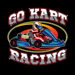 卡丁车赛车标志设计