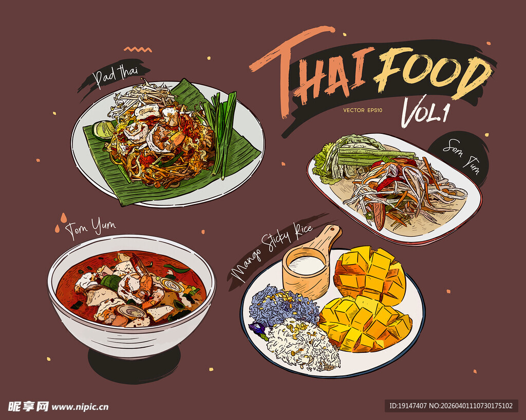 多样泰式美食大赏