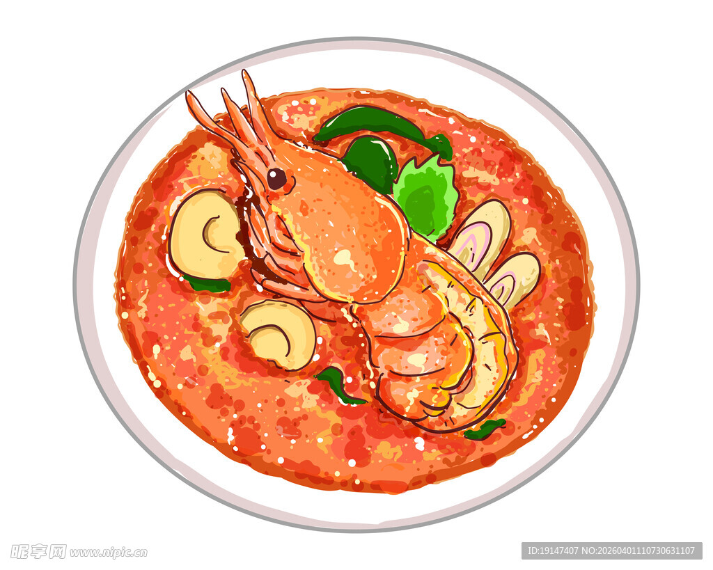 美味泰式冬阴功汤