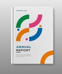 多彩年度报告封面设计