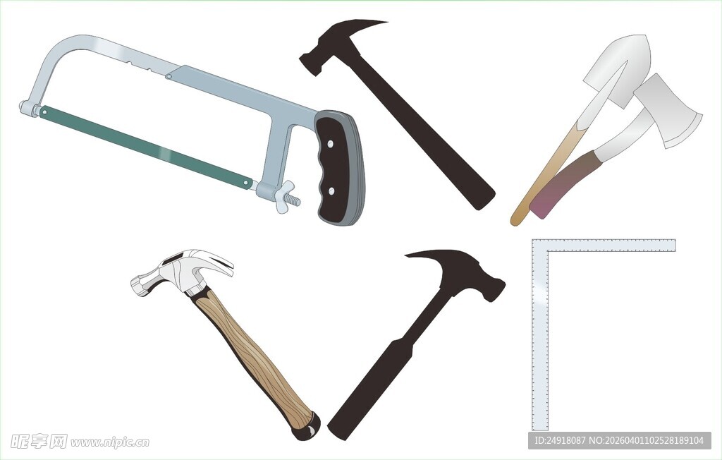 多样实用五金工具展示