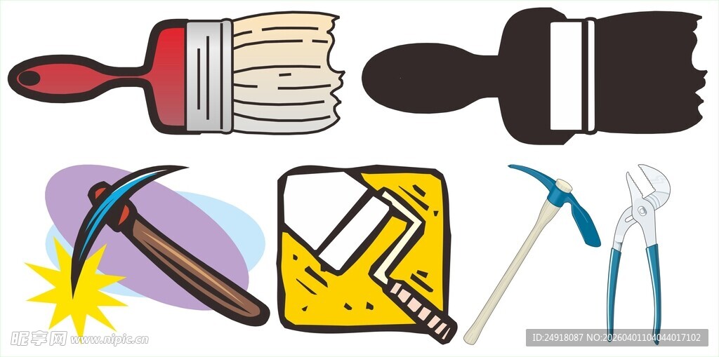 多样实用的建筑施工工具