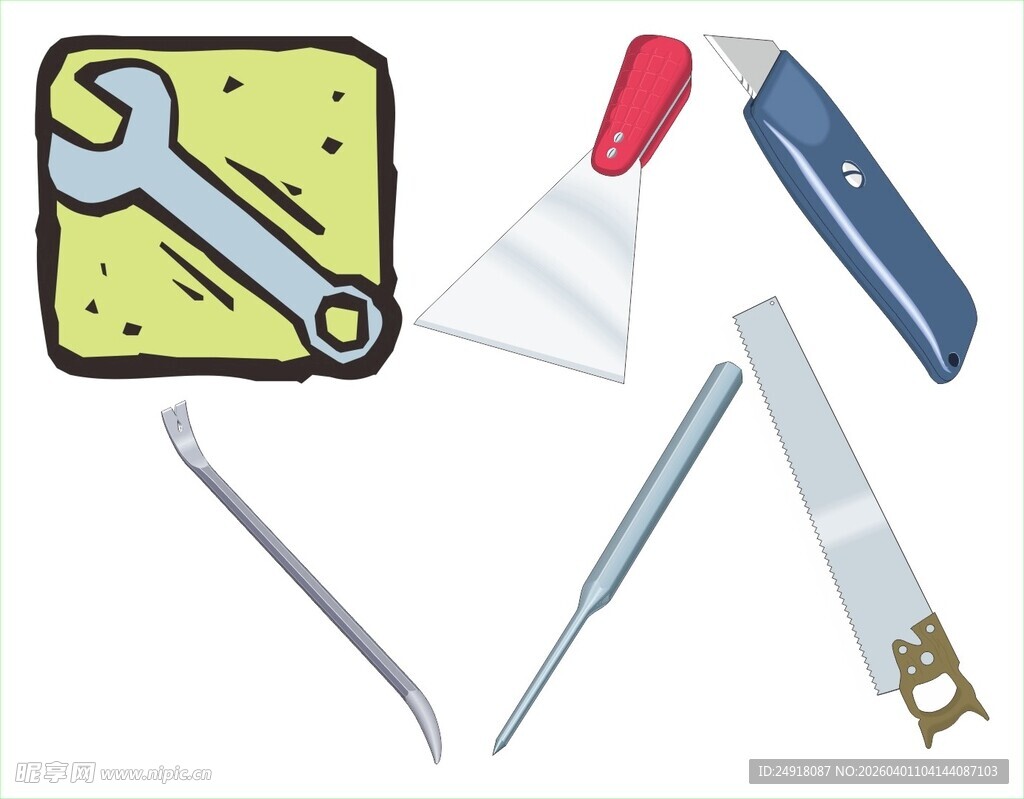 多样手工工具展示