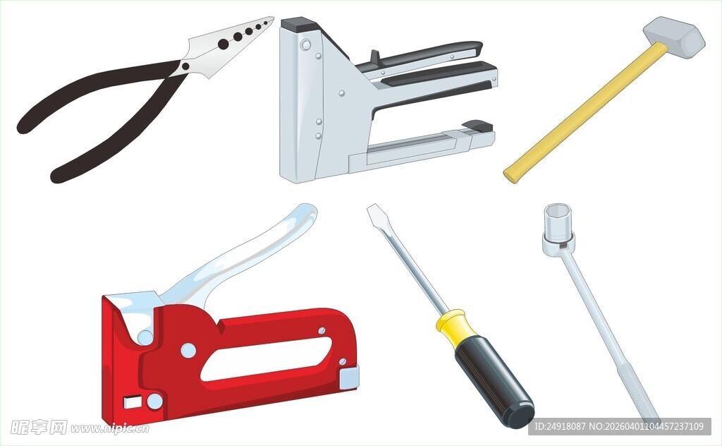 多样实用五金工具展示