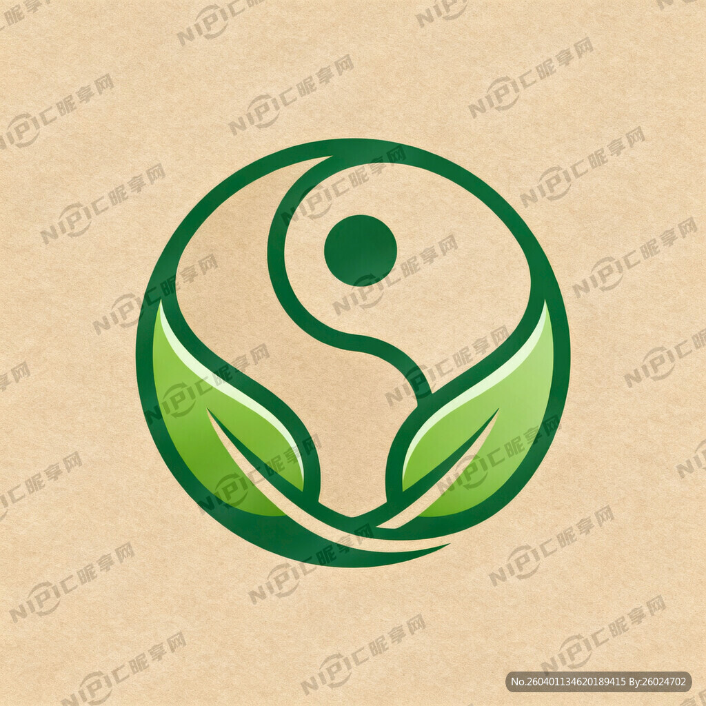 设计一个养生馆图标