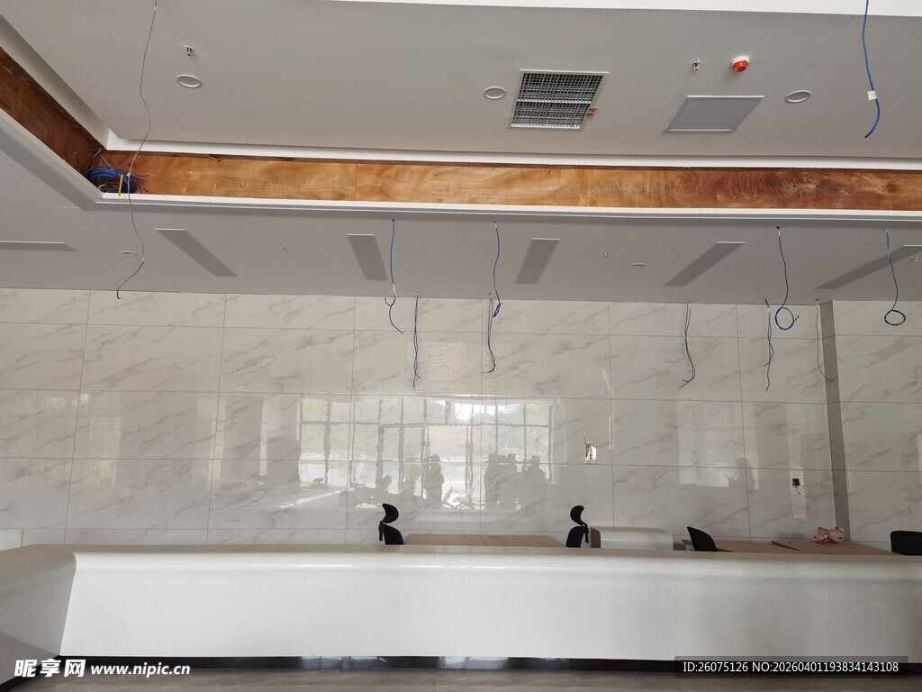 现代简约风格大厅前台