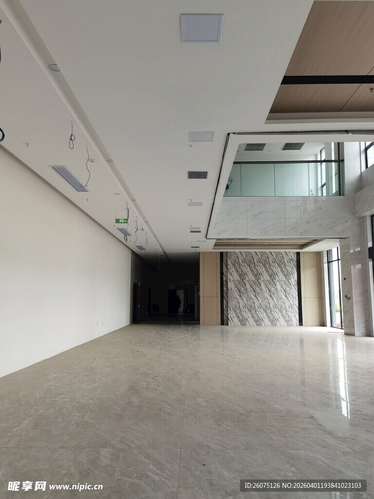 空旷现代风室内空间场景