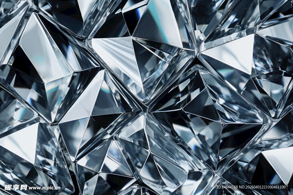 闪耀钻石晶体纹理