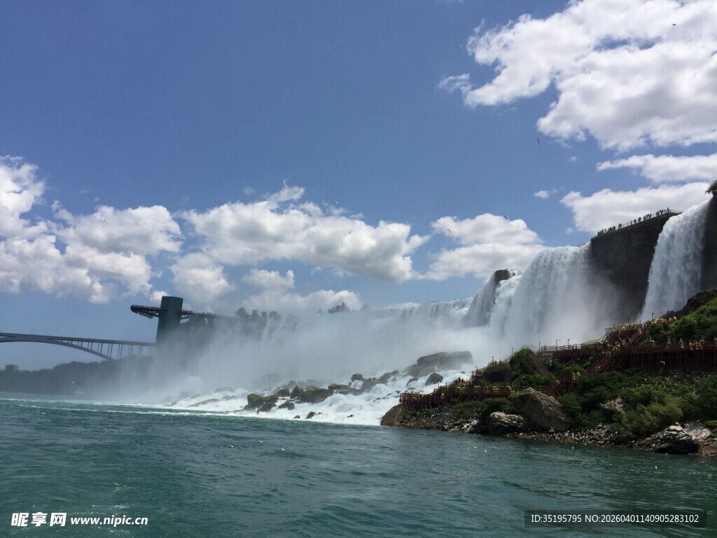 尼亚加拉大瀑布壮丽景观
