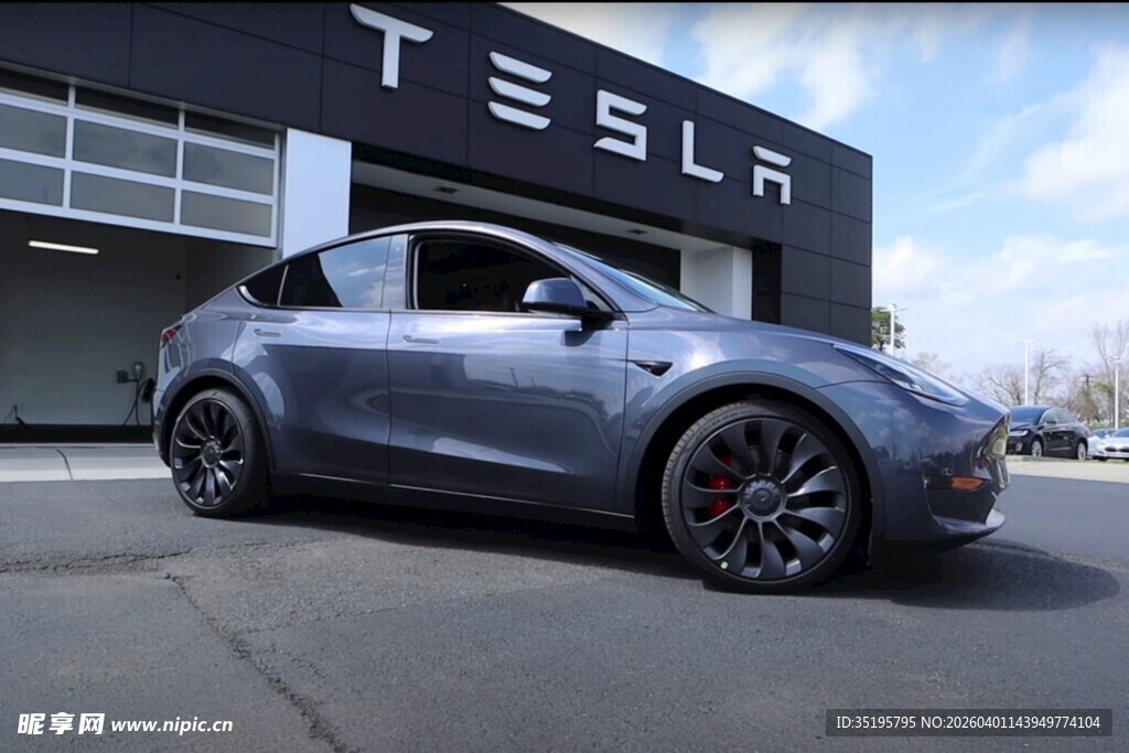 特斯拉汽车外观展示