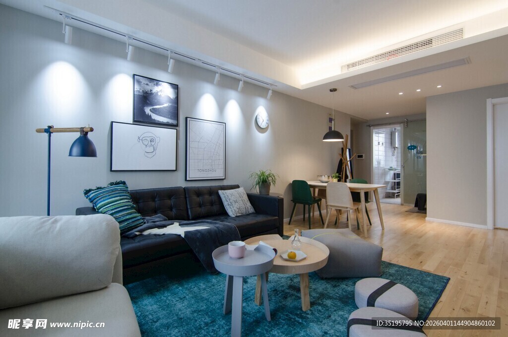 现代简约风格客厅空间