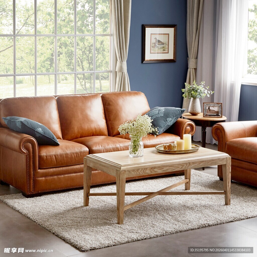 现代简约风舒适客厅一角