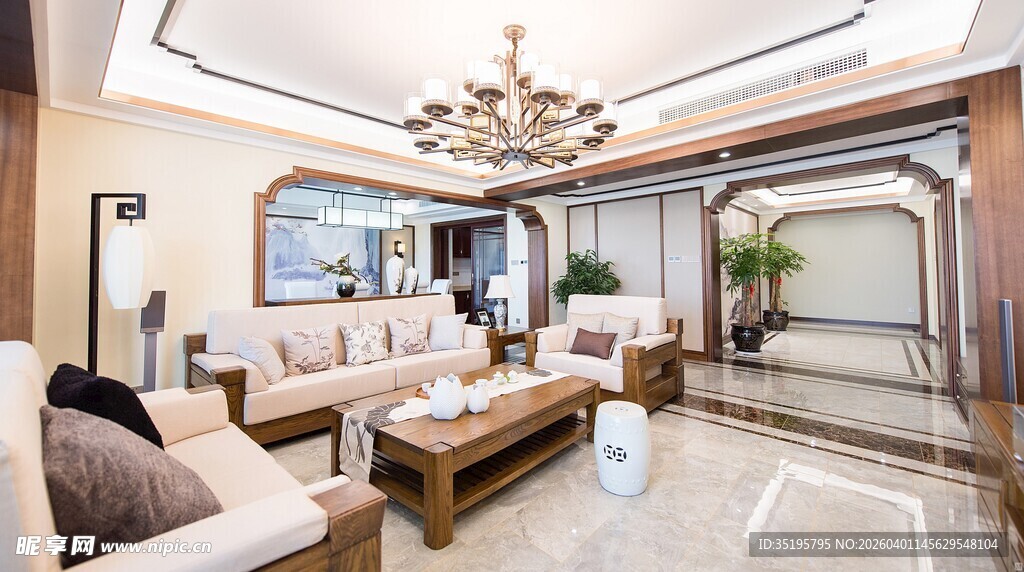 现代简约风客厅优雅设计