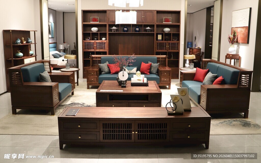 现代风格客厅家具展示