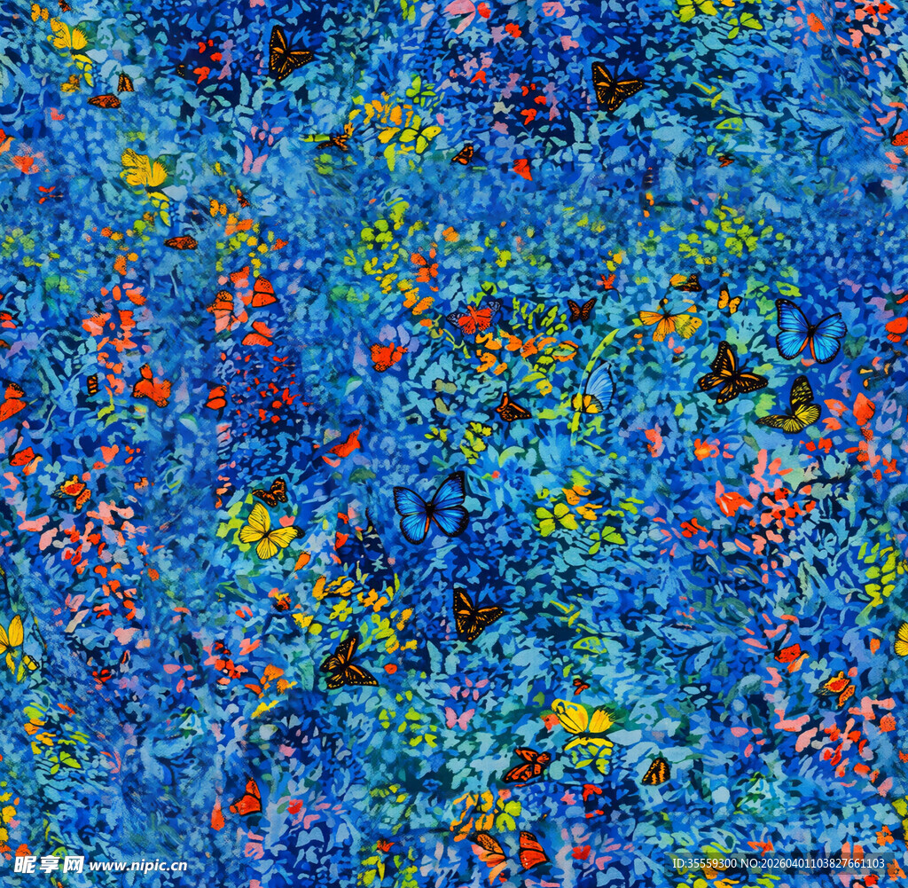 多彩抽象纹理图案背景