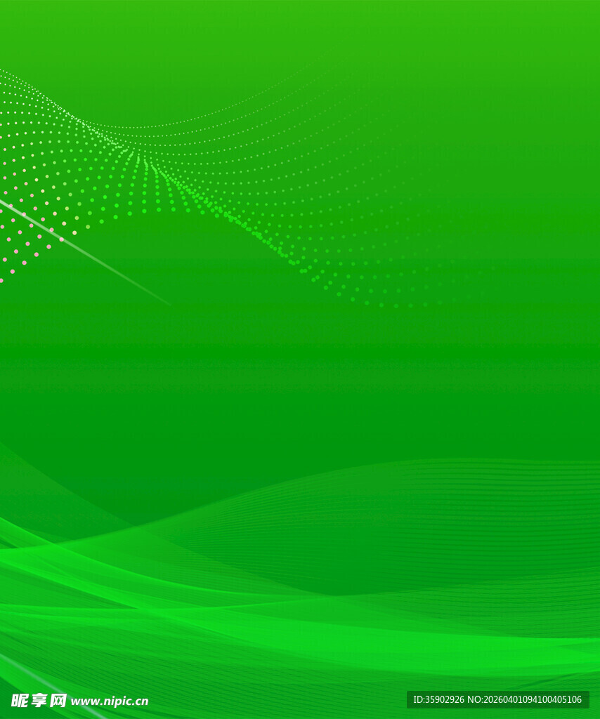 绿色动感线条背景图