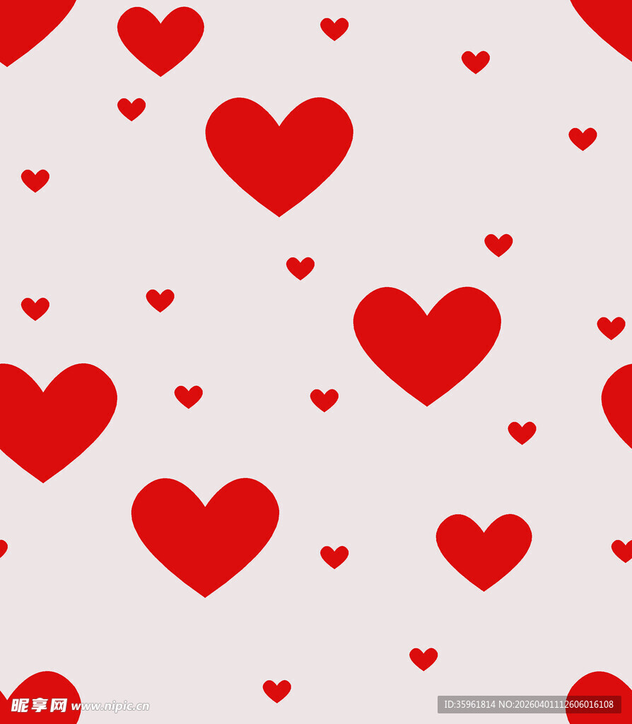 爱心图案背景