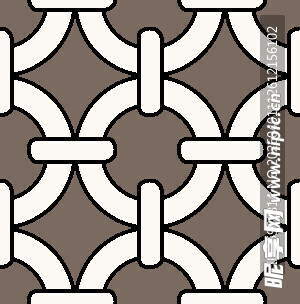 几何环形图案纹理