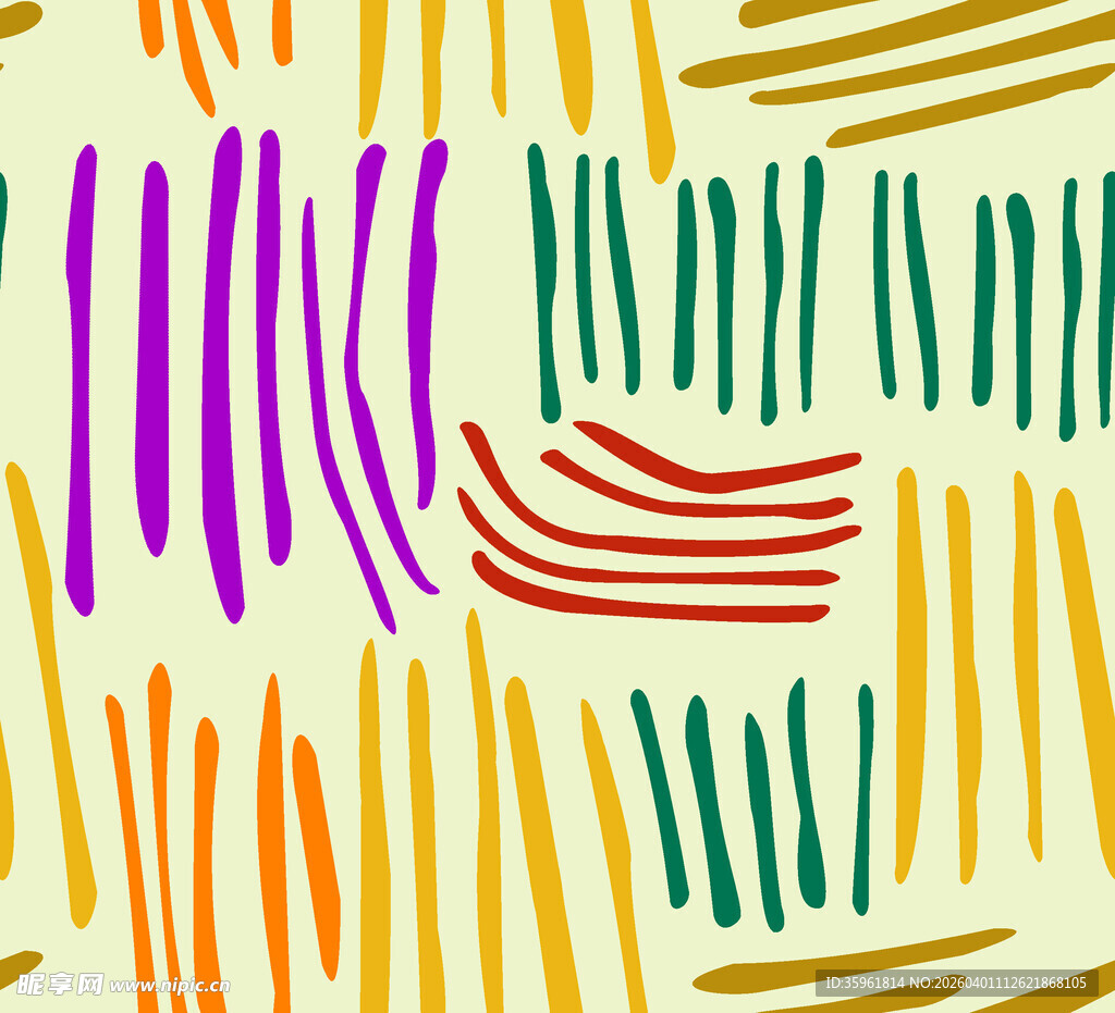 多彩线条抽象图案背景